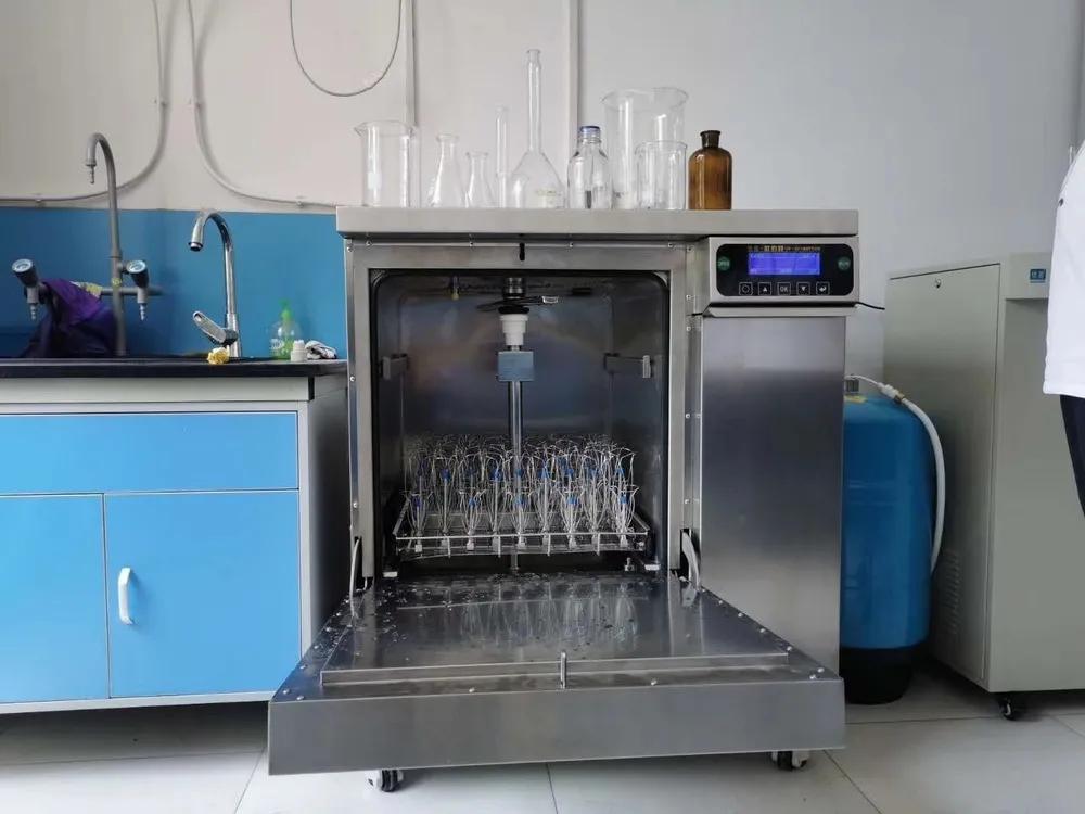 實(shí)驗(yàn)室洗瓶機(jī)清洗燒杯解決方案